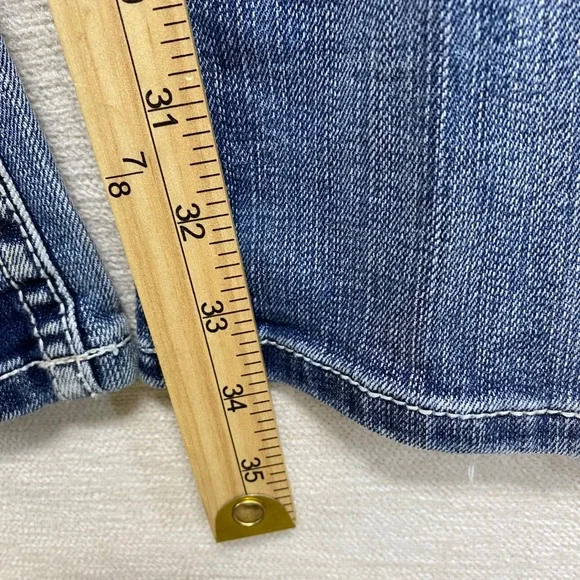 Cowgirl Tuff Co. Jeans Women's Low Rise 26x35 (27x33.75) Denim Boot Cut Stretch‎ - Picture 12 of 16